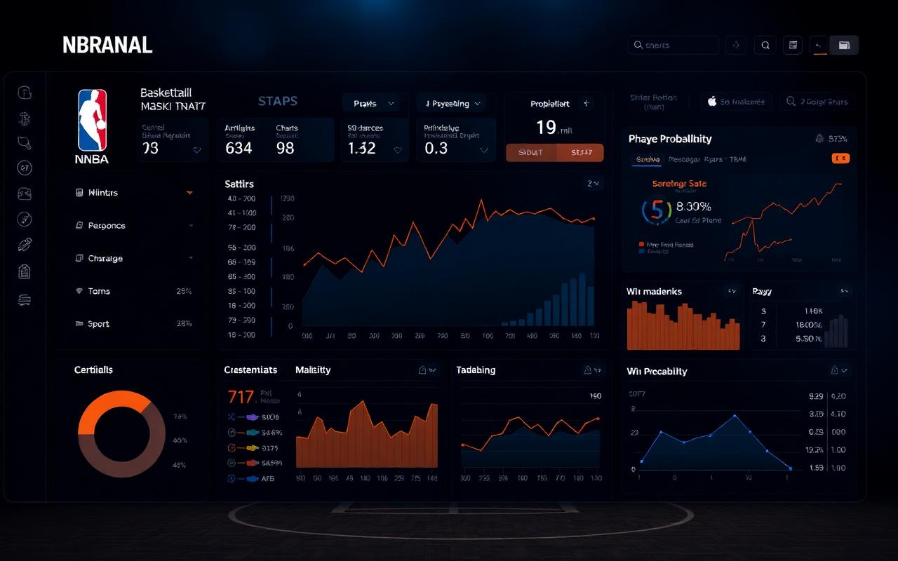 NBA analytics dashboard preview